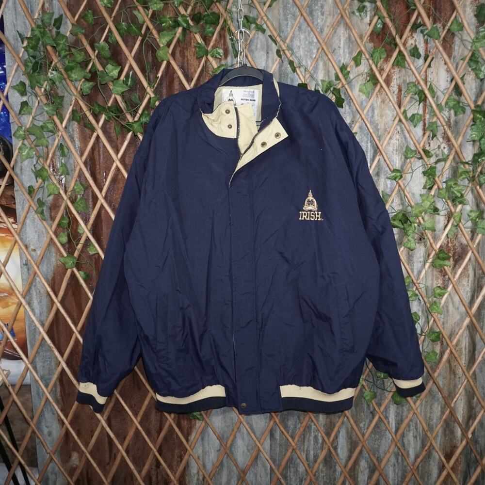XL - Vintage Y2K Champion Jackets Coats notre dame fighting